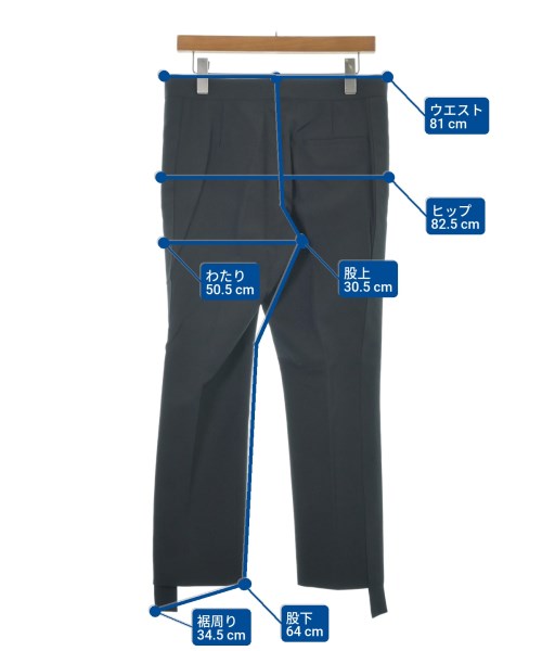 CELINE（セリーヌ）スラックス 紺 サイズ:40(M位) レディース