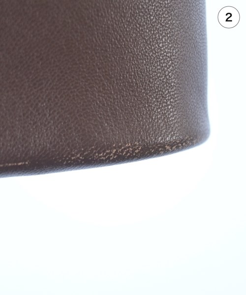 CELINE（セリーヌ）ライダース 茶 サイズ:34(XXS位) レディース/2200642326010