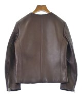 CELINE（セリーヌ）ライダース 茶 サイズ:34(XXS位) レディース/2200642326010