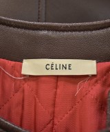 CELINE（セリーヌ）ライダース 茶 サイズ:34(XXS位) レディース/2200642326010