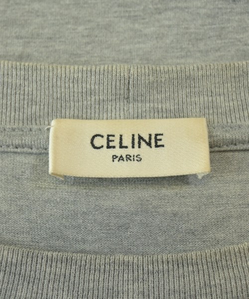CELINE（セリーヌ）Tシャツ・カットソー グレー サイズ:XS メンズ/2200642895080