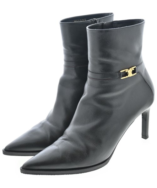 CELINE(セリーヌ)ブーツ 黒 サイズ:EU39(25.5cm位)/2200643380264