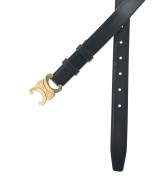 CELINE（セリーヌ）ベルト 黒 サイズ:75 レディース/2200643380301