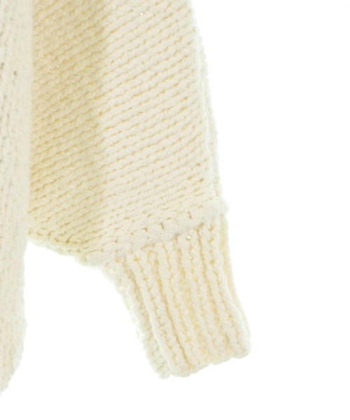 CELINE（セリーヌ）カーディガン 白 サイズ:S レディース/2200625163731