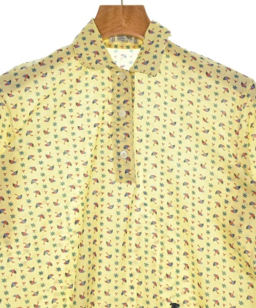 CELINE（セリーヌ）ブラウス 黄 サイズ:-(L位) レディース/2200632997169