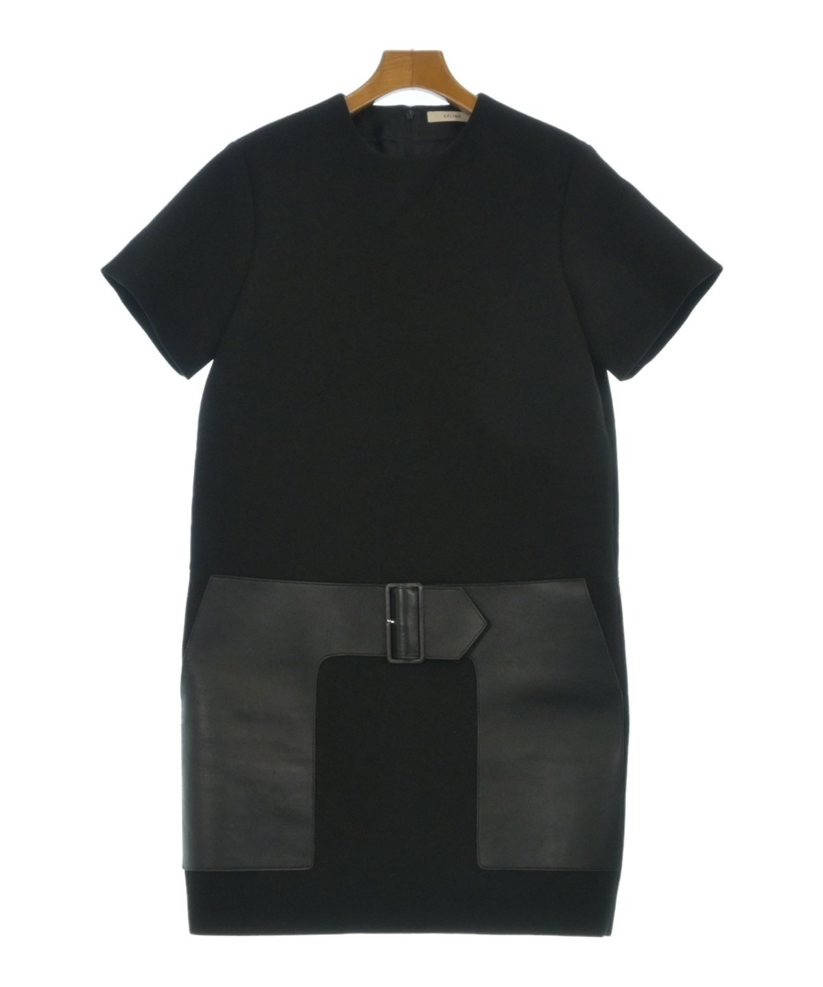 CELINE（セリーヌ）ワンピース 黒 サイズ:38(S位) レディース  