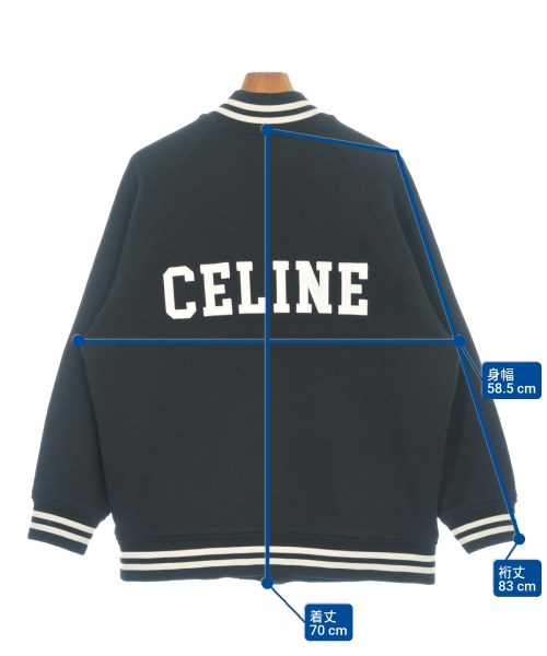 CELINE（セリーヌ）スタジャン 黒 サイズ:XS メンズ/2200643828018