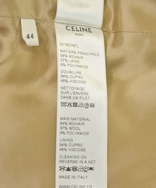 CELINE（セリーヌ）カジュアルジャケット ベージュ サイズ:44(XXL位) レディース/2200574052025