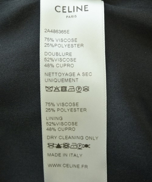 CELINE（セリーヌ）その他 黒 サイズ:XS レディース/2200574052032