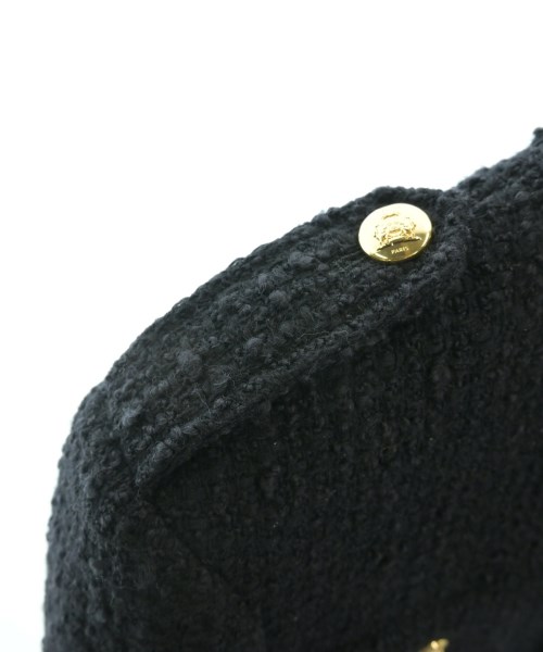 CELINE（セリーヌ）ノーカラージャケット 黒 サイズ:34(XS位) レディース/2200381275013