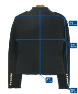 CELINE（セリーヌ）ノーカラージャケット 黒 サイズ:34(XS位) レディース/2200381275013