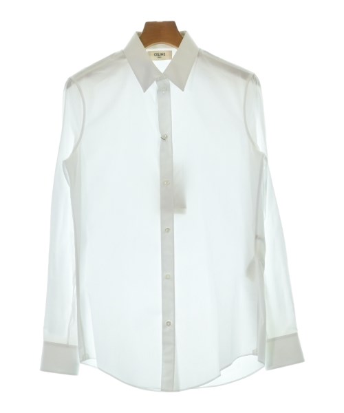 CELINE(セリーヌ)ドレスシャツ 白 サイズ:37(XS位)/2200575051072