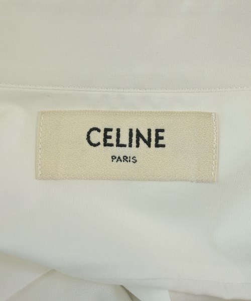 CELINE（セリーヌ）ドレスシャツ 白 サイズ:37(XS位) メンズ/2200575051072