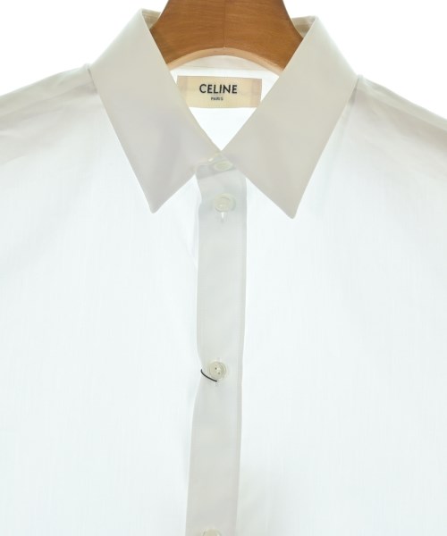 CELINE（セリーヌ）ドレスシャツ 白 サイズ:37(XS位) メンズ/2200575051072