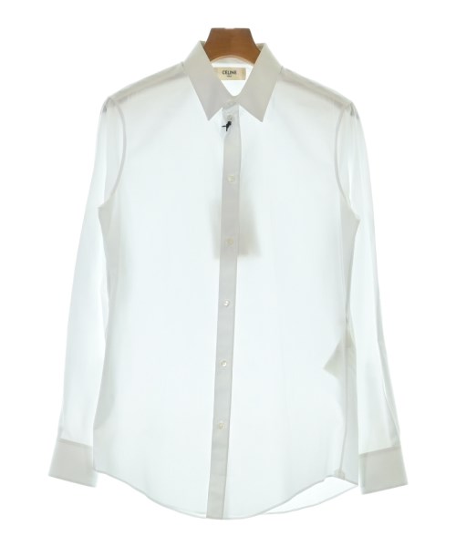 CELINE(セリーヌ)ドレスシャツ 白 サイズ:37(XS位)/2200575051089