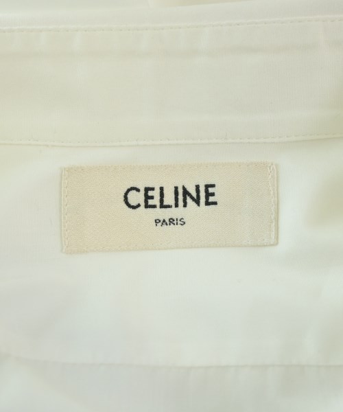 CELINE（セリーヌ）ドレスシャツ 白 サイズ:40(L位) メンズ/2200575051096