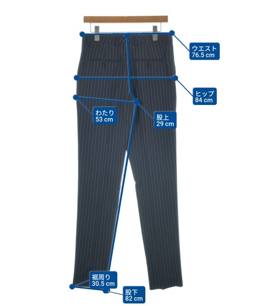 CELINE（セリーヌ）スラックス 紺 サイズ:46(M位) メンズ/2200575051119