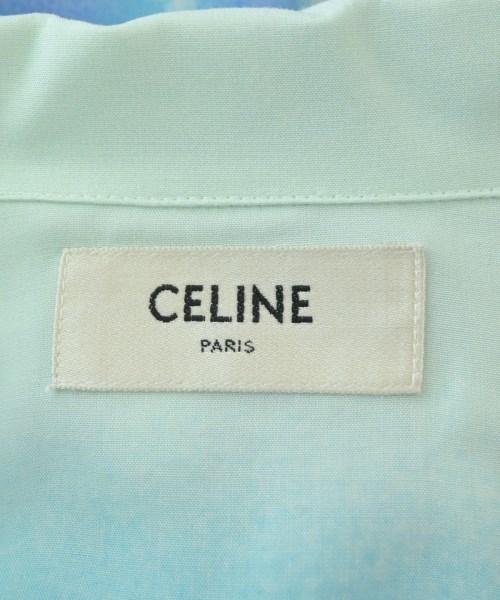 CELINE（セリーヌ）カジュアルシャツ 青 サイズ:37(XS位) メンズ/2200575516045