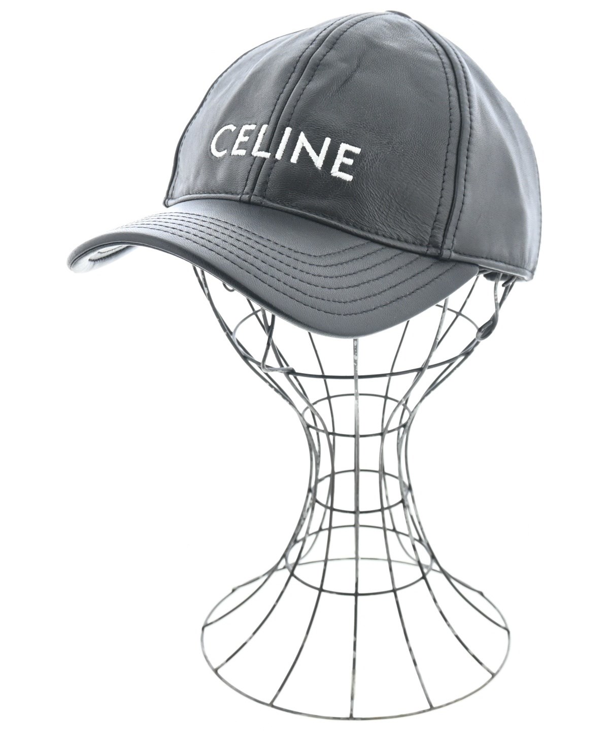 CELINE（セリーヌ）キャップ 黒 サイズ:M メンズ/2200565147082
