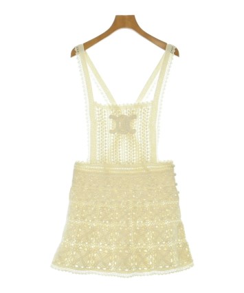 セリーヌワンピース CELINE セリーヌ Cotton Twill Trapeze Mini Dress シャツ