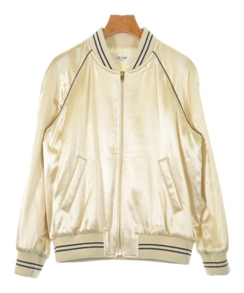 CELINE（セリーヌ）ブルゾン 白 サイズ:38(S位) レディース