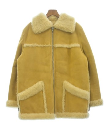 CELINE（セリーヌ）ムートンコート ベージュ サイズ:42(M位