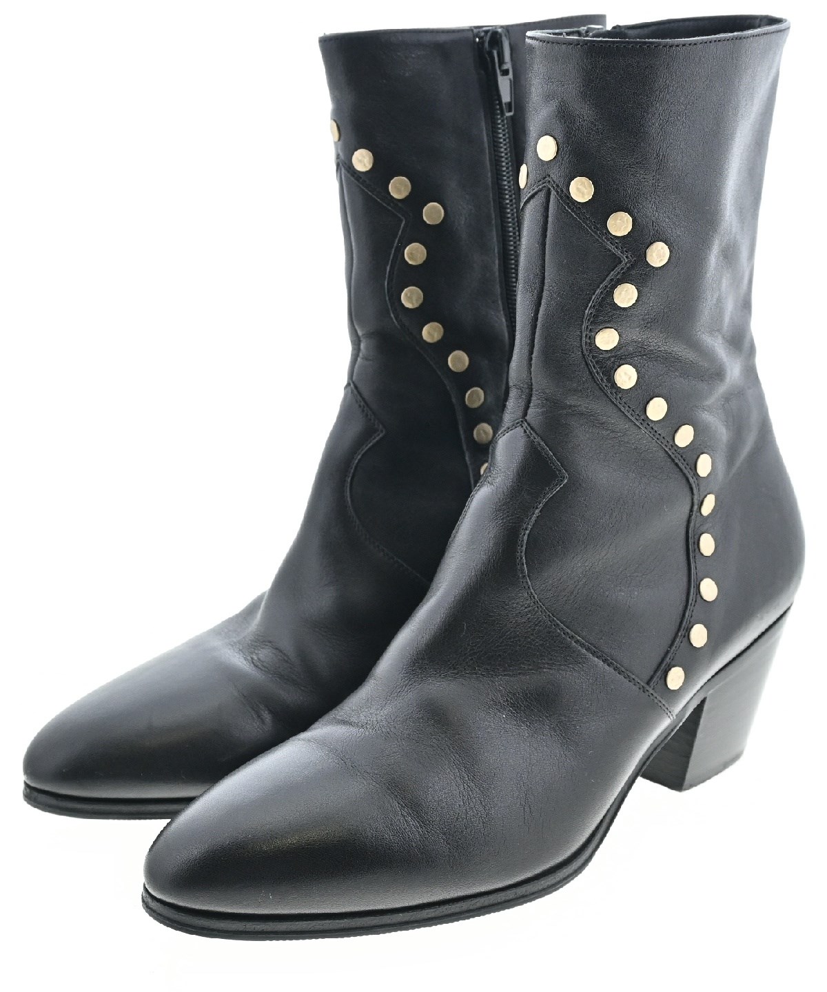 CELINE（セリーヌ）ブーツ 黒 サイズ:EU36(22.5cm位) レディース