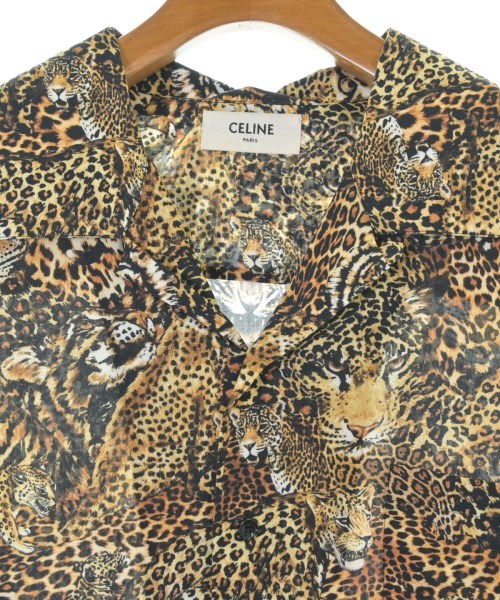 CELINE（セリーヌ）カジュアルシャツ ベージュ サイズ:38(S位) メンズ/2200401169032