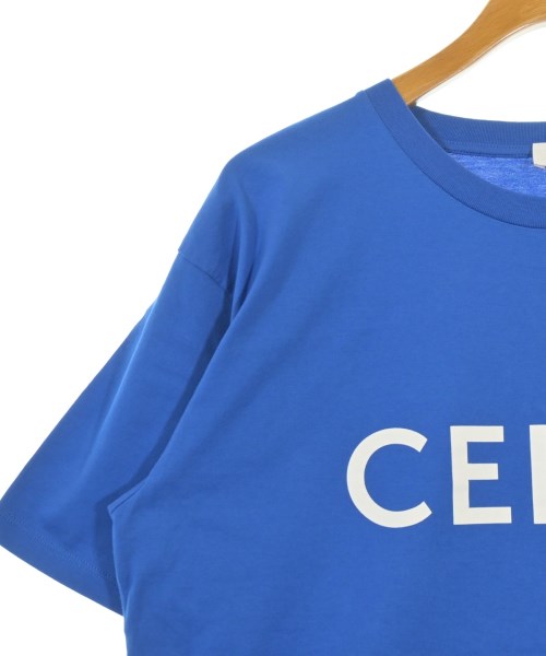 CELINE（セリーヌ）Tシャツ・カットソー 青 サイズ:S メンズ/2200582423060