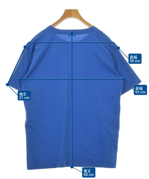 CELINE（セリーヌ）Tシャツ・カットソー 青 サイズ:S メンズ/2200582423060