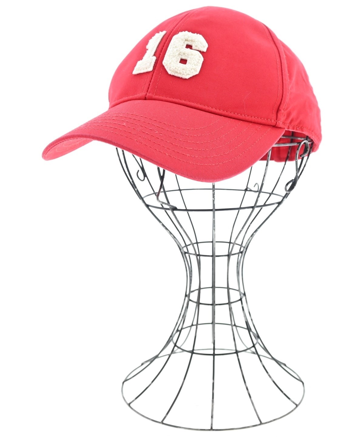 セリーヌ　帽子　中古 CELINE - CELINE セリーヌ キャップ 赤 【古着】【中古】【送料無料