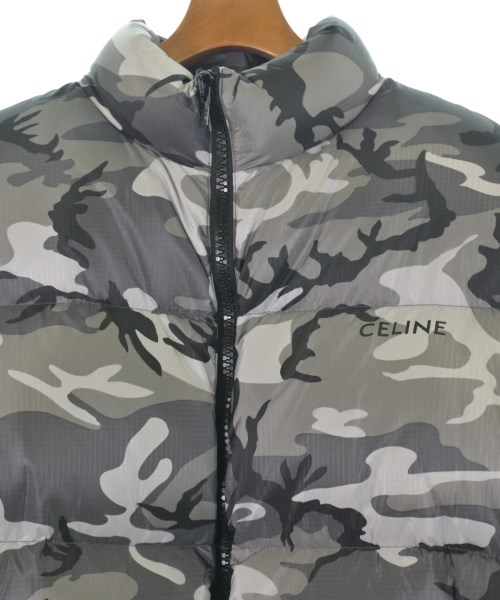 CELINE（セリーヌ）ダウンジャケット/ダウンベスト グレー サイズ:50(XL位) メンズ/2200502934010