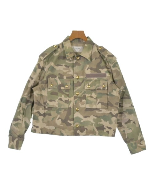 CELINE(セリーヌ)ミリタリーブルゾン カーキ サイズ:34(XXS位)/2200586922040