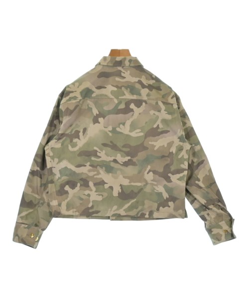 CELINE（セリーヌ）ミリタリーブルゾン カーキ サイズ:34(XXS位) レディース/2200586922040