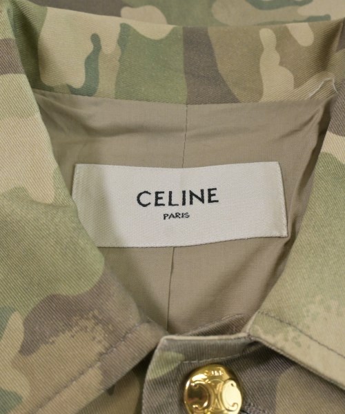 CELINE（セリーヌ）ミリタリーブルゾン カーキ サイズ:34(XXS位) レディース/2200586922040