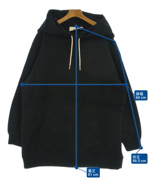 CELINE（セリーヌ）パーカー 黒 サイズ:M レディース/2200586922064