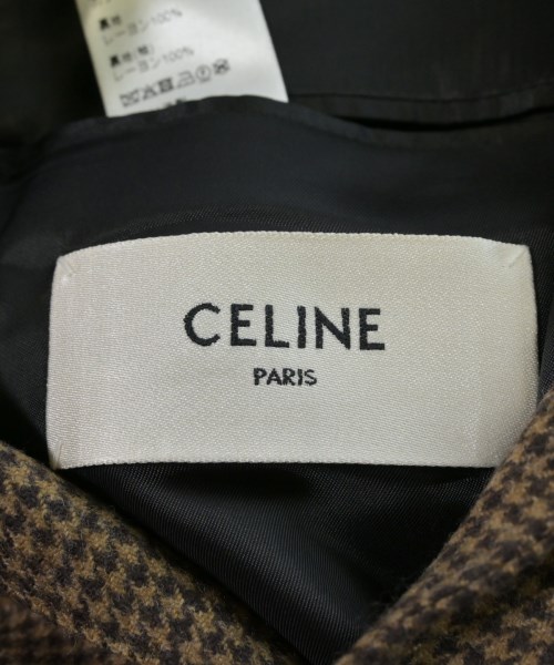 CELINE（セリーヌ）ジャケット 茶 サイズ:44(S位) メンズ/2200586922071