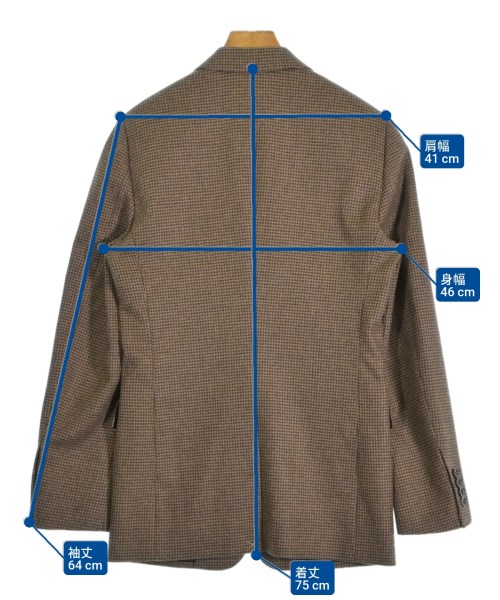 CELINE（セリーヌ）ジャケット 茶 サイズ:44(S位) メンズ/2200586922071