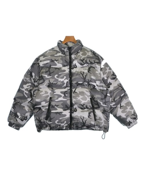 CELINE(セリーヌ)ダウンジャケット/ダウンベスト グレー サイズ:44(S位)/2200586955017