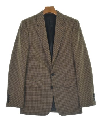 CELINE テーラードジャケット 80s オーダー Vintage CELINE（セリーヌ）テーラードジャケット 茶 サイズ:44(S位) メンズ