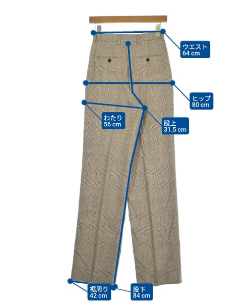 CELINE（セリーヌ）スラックス ベージュ サイズ:34(S位) レディース/2200586914038