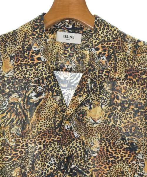 CELINE（セリーヌ）カジュアルシャツ ベージュ サイズ:36(XS位) メンズ/2200587215059