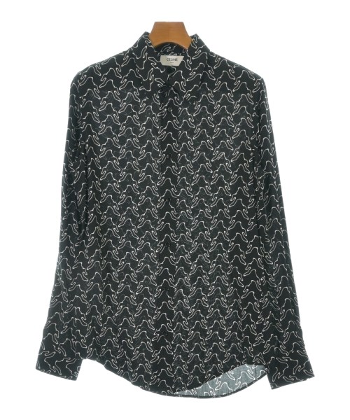 CELINE(セリーヌ)カジュアルシャツ 黒 サイズ:37(XS位)/2200587215066