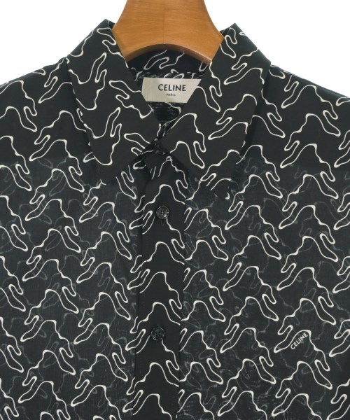 CELINE（セリーヌ）カジュアルシャツ 黒 サイズ:37(XS位) メンズ/2200587215066