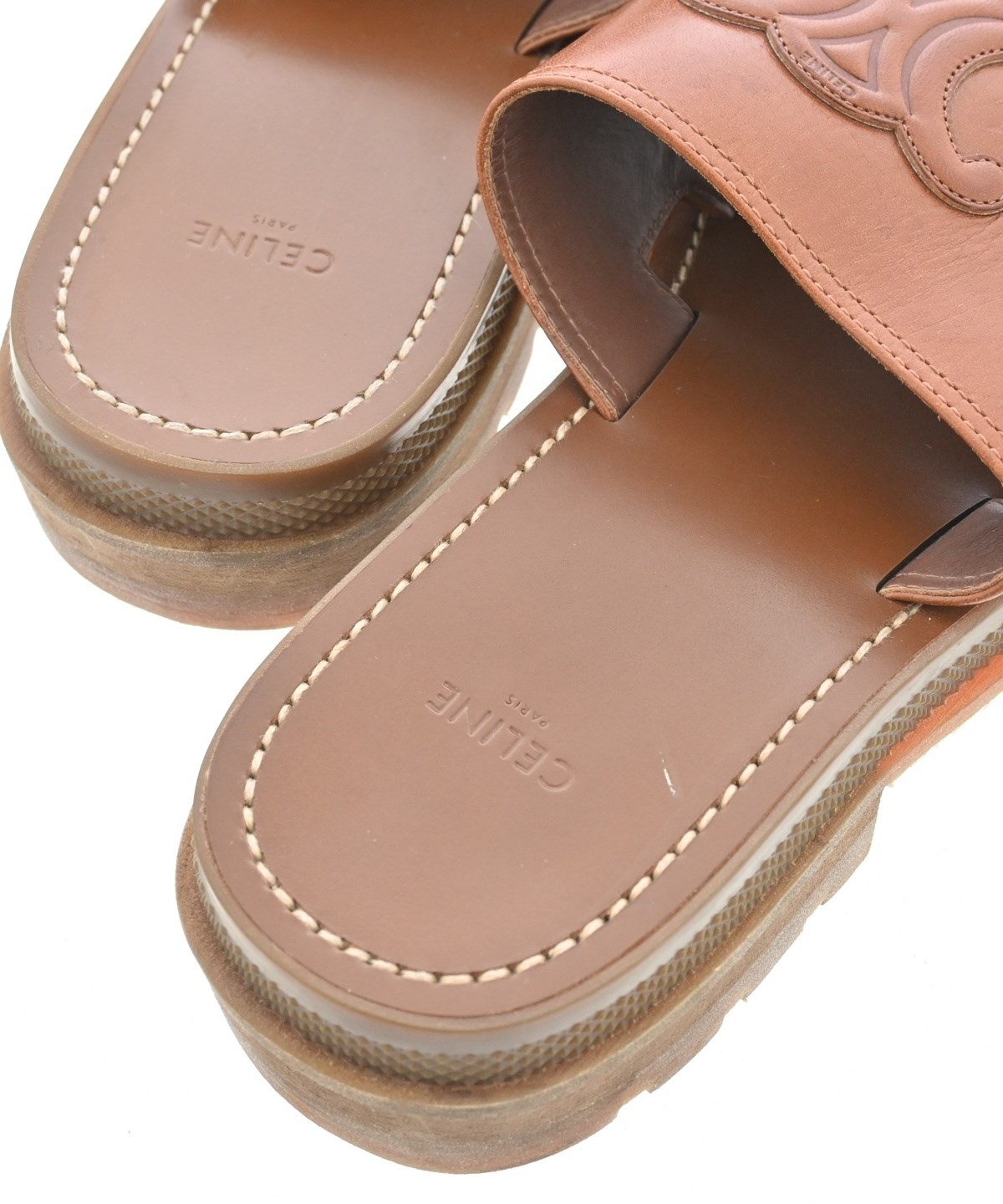 CELINE Sandals EU40 US7 Brown detailed image 6