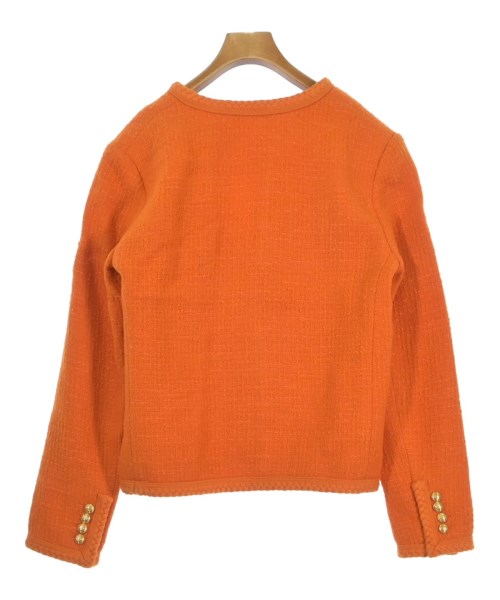 CELINE（セリーヌ）ノーカラージャケット オレンジ サイズ:38(M位) レディース/2200401922033
