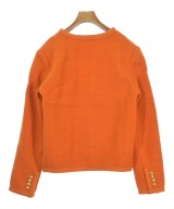 CELINE（セリーヌ）ノーカラージャケット オレンジ サイズ:38(M位) レディース/2200401922033