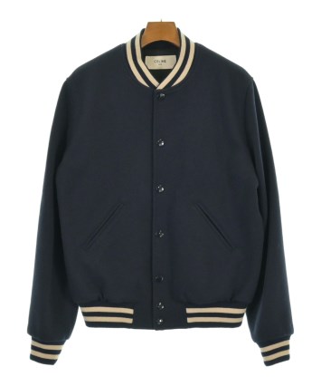 激レア【セリーヌ】ニット スタジャン エンブレム ネイビー フランス製 M 激レアCELINE ネイビースタジャン 激レア【セリーヌ】ニット