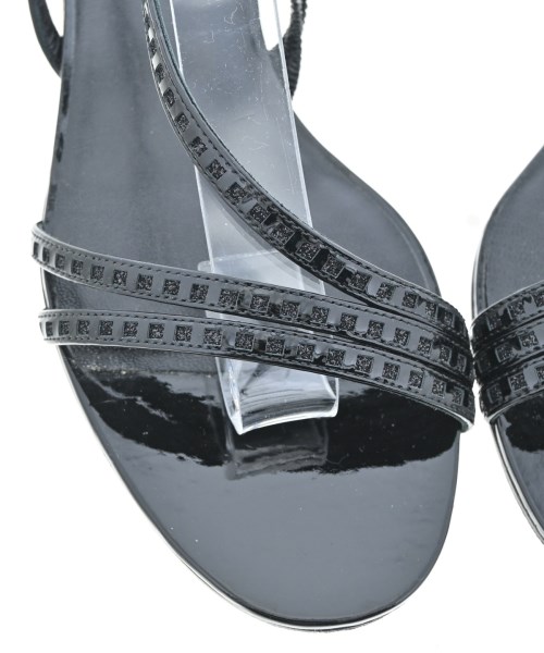 CELINE（セリーヌ）サンダル 黒 サイズ:EU37 1/2(24cm位) レディース/2200611842015