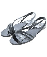 CELINE（セリーヌ）サンダル 黒 サイズ:EU37 1/2(24cm位) レディース/2200611842015